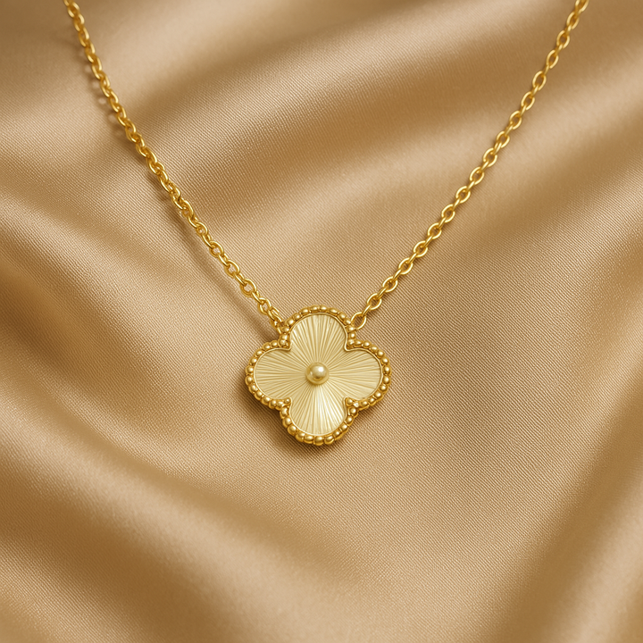 CLOVER | GOLD NECKLACE