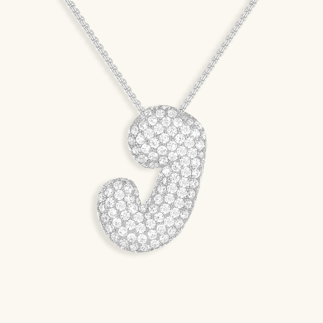 BULLE | Diamond Initial Necklace