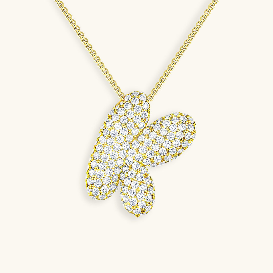 BULLE | Diamond Initial Necklace