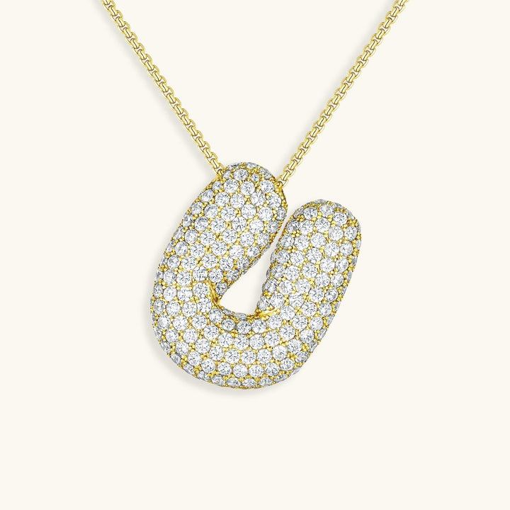 BULLE | Diamond Initial Necklace