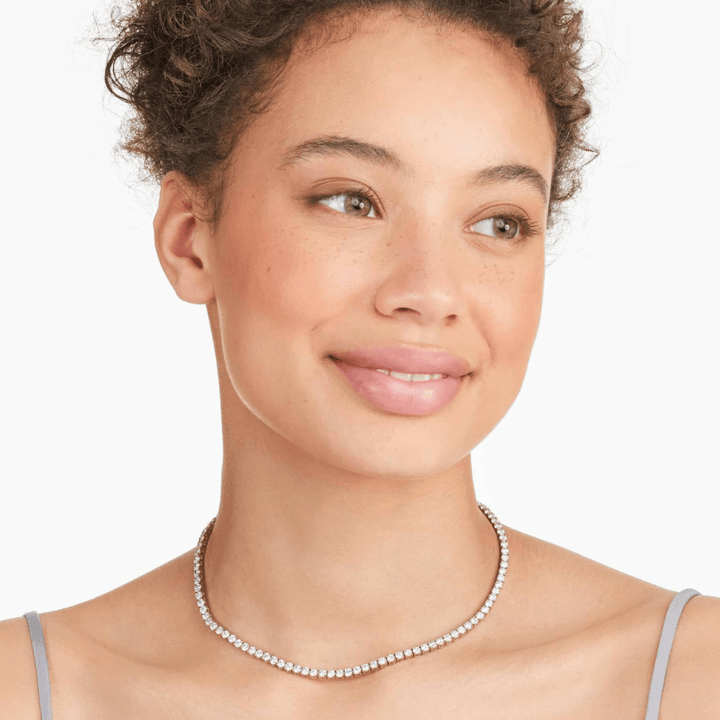 ABBY Classic Tennis Necklace - Gold