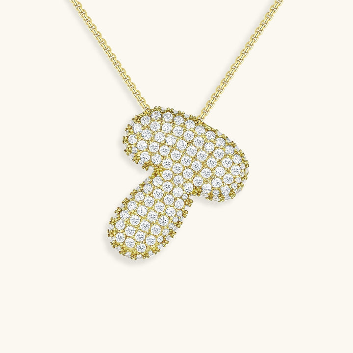 BULLE | Diamond Initial Necklace