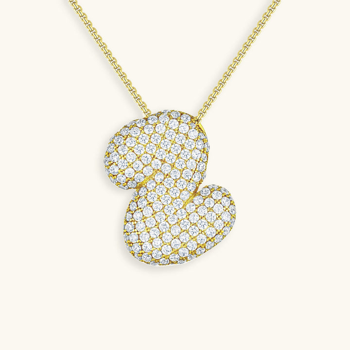 BULLE | Diamond Initial Necklace